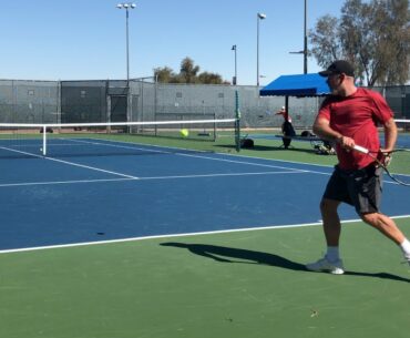 Tilman v. Chael Tennis Practice Match