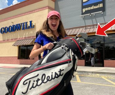 LUCKY GOLF CLUB FINDS AT GOODWILL AND FACEBOOK MARKETPLACE!!