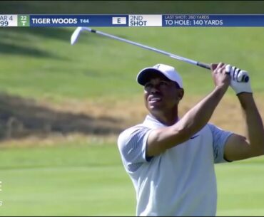 Tiger Woods Genesis Invitational Round 2 2020 - shot by shot footage