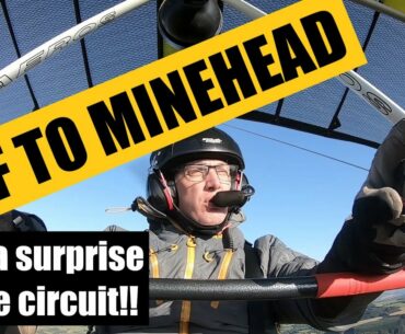 Flying to Minehead, a surprise in the circuit - Looking out1