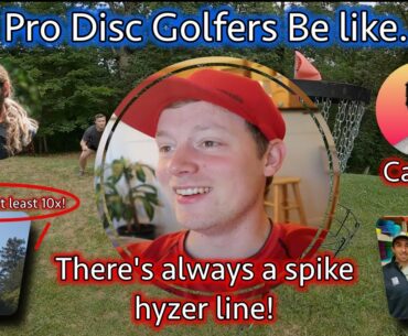 Impersonating our favorite pro disc golfers!