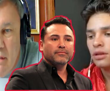 Ryan Garcia on complicated Oscar De La Hoya relationship | THE FIGHT with Teddy Atlas CLIPS
