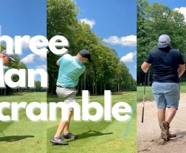 AMATEUR GOLF VLOG - 3 Man Scramble - Indian Lake Golf Course