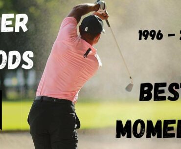 Tiger Woods Best Moments | Greatest Shots Ever | 1996 - 2020