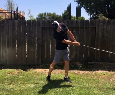 Why pushing off the back foot is the WORST IDEA IN GOLF!