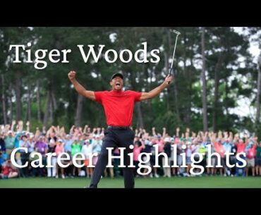 Tiger Woods Career Highlights || "The Greatest Comeback in Sports History"