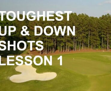 Cutter Golf & the Cutter Wedge - Toughest Up & Down Shots - Part 1