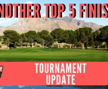 Top 5 Finish In My 36 Hole Tournament At Tucson National // How To Play Competition Golf