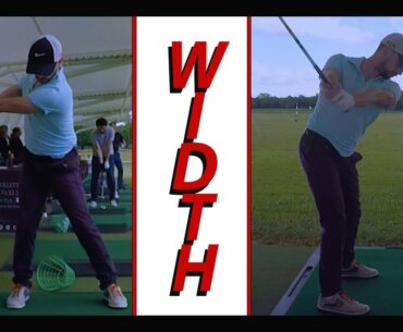 Golf swing training - Having with in your swing help create more power