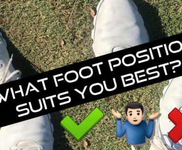 How to position YOUR feet (Golf swing set up)
