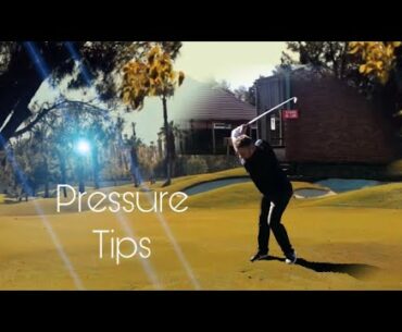 3 ways to handle pressure on the golf course