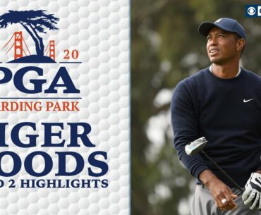 Tiger Woods Highlights: Big Cat limped home on Friday  | PGA Championship | CBS Sports HQ