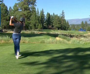 Brandon Hagy's wild, 400-yard drive finds green at Barracuda