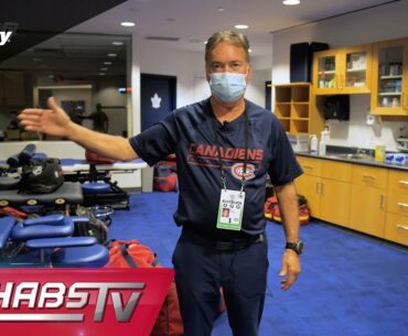A tour of the "home" dressing room in Toronto | Back to Hockey