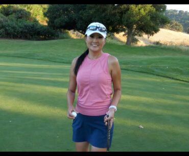 Golf with Jun | Play a par 4 with me.