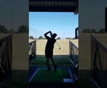 Max Effort Golf Swing (236 Yard 4 Iron)