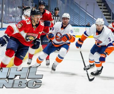 NHL Stanley Cup Qualifying Round: Panthers vs. Islanders | Game 3 EXTENDED HIGHLIGHTS | NBC Sports