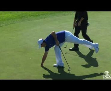 Insanely Long Putts from Patrick Reed and Others | 2020 PGA Championship Second Round