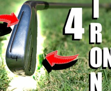 4 IRON ONLY CHALLENGE (harder than you think!!) | JPGolf