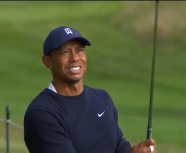 Tiger Woods PGA Championship Round 2 2020 - shot by shot footage