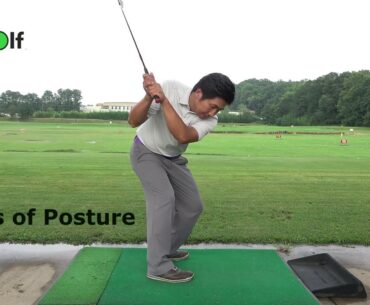 Common Golf Swing Mistakes: LOSS of POSTURE