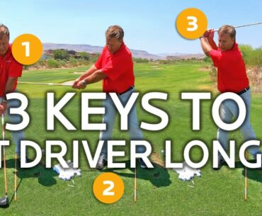 3 BACKSWING KEYS TO HITTING THE DRIVER LONGER