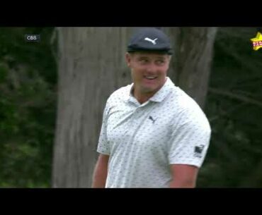 Bryson DeChambeau drops in unbelievable putt from 95 feet to finish up Round 3 at PGA Championship