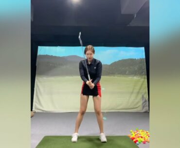 KLPGA pro golfer Kyunghee golf swing   | SWING VIETNAM
