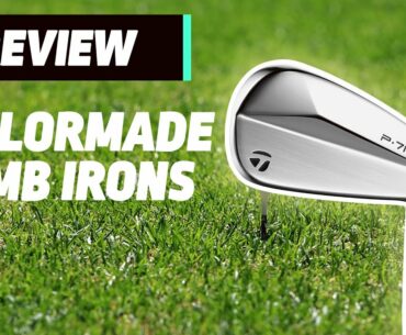 STUNNING new Taylormade P7MB Irons Review | Best looking Irons in 2020? | Golfmagic.com