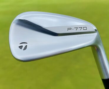 NEW TAYLORMADE P770 IRONS REVIEW