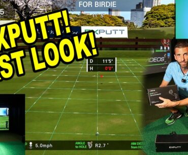 EXPUTT Putting Simulator Review - Unboxing, Setup, & FIRST LOOK!