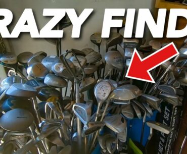 We ALWAYS Find EXPENSIVE Golf Clubs At THIS Thrift Store!!
