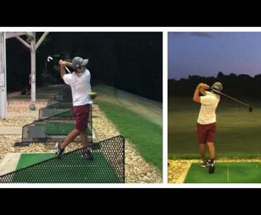 Golf Swing with bowling feel