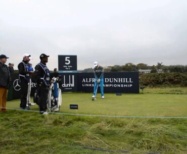 Mikko Ilonen Tees Off at 5 at the Dunhill Links 2013 Round 2