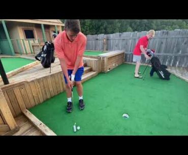 Bringing real clubs to mini golf “banned for life"