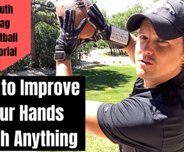 Flag Football Tutorial | How to Improve Your Hands and Catch Anything | WR Techniques that Work!