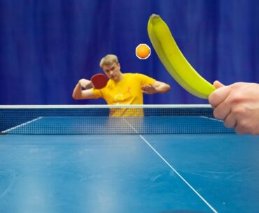 Banana Table Tennis