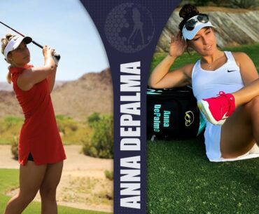 Professional Golfer Anna DePalma | Golf Swing | 2020