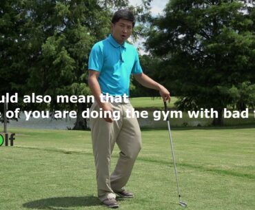 Common Golf Swing Mistakes: C-POSTURE