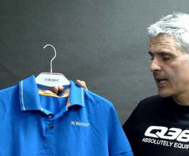 Mikel kolino:x bionic polo shirt de golf