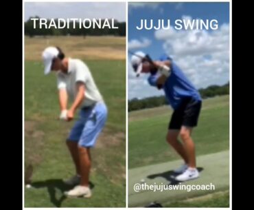 Traditional Golf Swing vs The Juju Swing