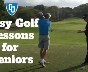 Easy Golf Lessons for Seniors - Specific To Your Game!