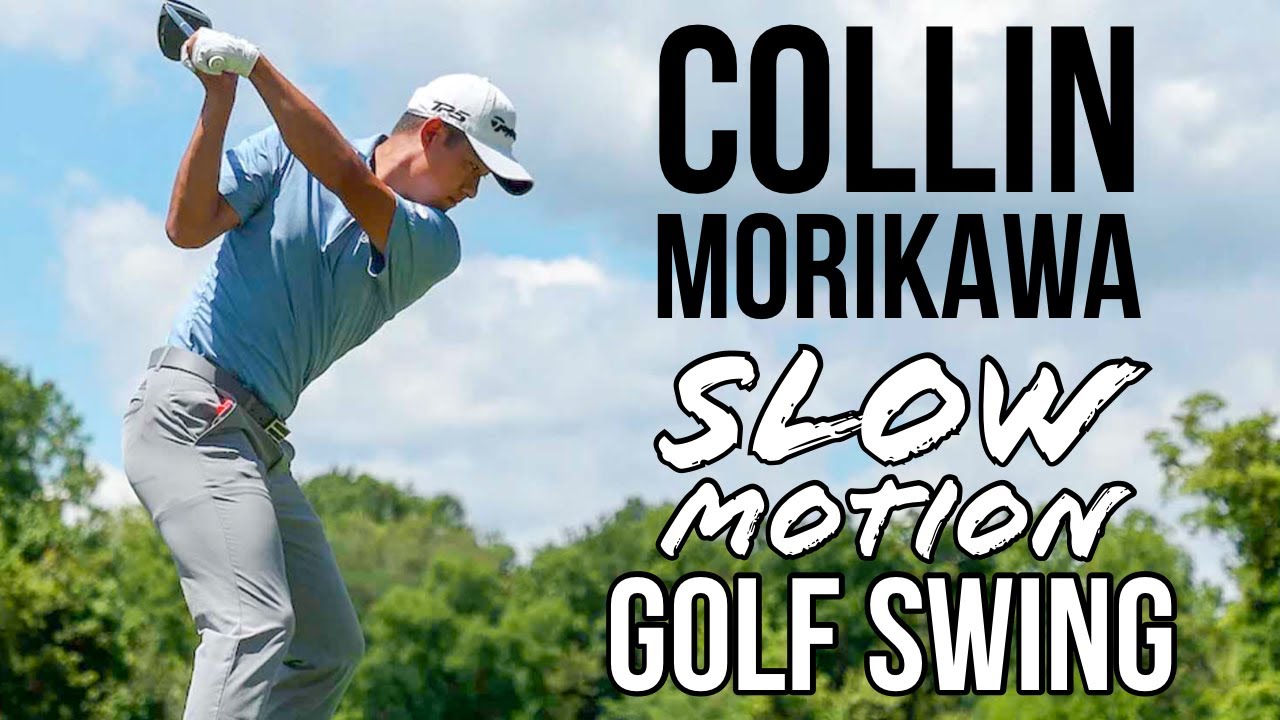 Collin Morikawa Driver, 3 Wood, Iron & Wedge Swing in Slow Motion