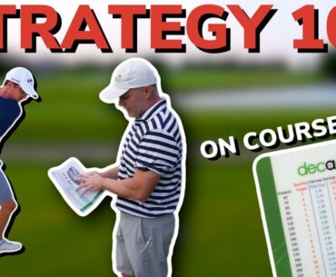 How Pros Play Golf. Nine Holes with Scott Fawcett(DECADE). Course Management Tips | Bryan Bros Golf