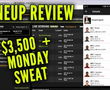 DraftKings Week 14 Lineup Review