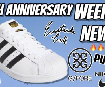 Golf Fashion Weekly News | 50th Anniversary Adidas Superstar Golf Shoes Release | 13th August 2020