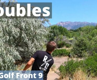 Disc Golf Doubles | LONG PUTT HIT TO SAVE BIRDIES! | River Park