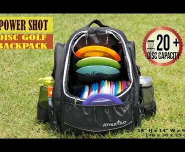 Athletico Power Shot Disc Golf Backpack