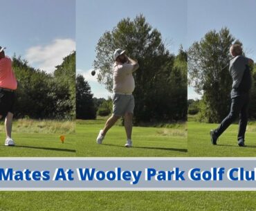3 Mates Playing Golf At Woolley Park Golf Club