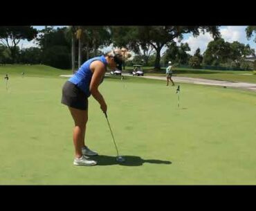 Emma Parker Golf Swing Compilation